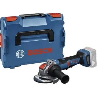 Bosch Professional Akku-Winkelschleifer GWX 18V-11PS Professional solo, 18Volt (blau/schwarz, ohne Akku und Ladegerät, X-LOCK-Klicksystem, Zusatzhandgriff )