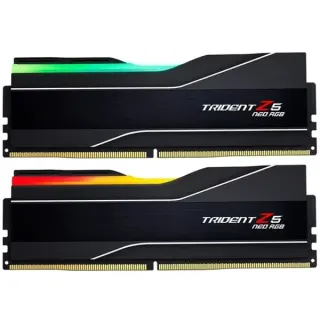 G.Skill DIMM 64 GB DDR5-6000 (2x 32 GB) Dual-Kit, Arbeitsspeicher (schwarz, F5-6000J3040G32GX2-TZ5NR, Trident Z NEO RGB, AMD EXPO)