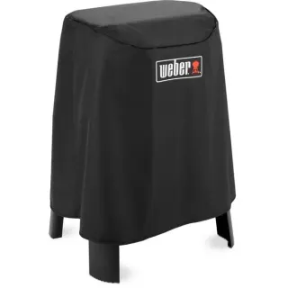 Weber Premium Abdeckhaube für Lumin Serie mit Stand, Schutzhaube (schwarz, für Lumin und Lumin Compact)
