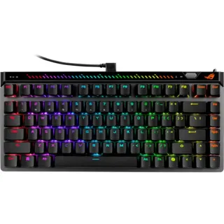 ASUS ROG Falchion Ace 75 HE, Gaming-Tastatur (schwarz, DE-Layout, ROG HFX V2)