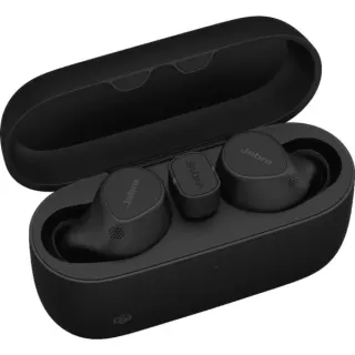 Jabra Evolve2 Buds, Kopfhörer (schwarz, MS, USB-C, Bluetooth)