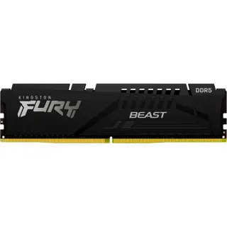 Kingston FURY DIMM 32 GB DDR5-6400, Arbeitsspeicher (schwarz, KF564C32BBE-32, FURY Beast, INTEL XMP, AMD EXPO)