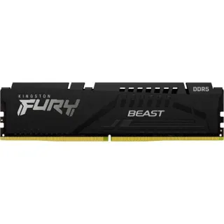 Kingston FURY DIMM 32 GB DDR5-6000, Arbeitsspeicher (schwarz, KF560C30BBE-32, Fury Beast, INTEL XMP, AMD EXPO)
