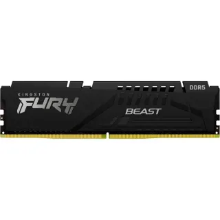 Kingston FURY DIMM 8 GB DDR5-6000, Arbeitsspeicher (schwarz, KF560C30BBE-8, Fury Beast, INTEL XMP, AMD EXPO)
