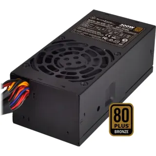 SilverStone SST-TX300, PC-Netzteil (schwarz, 1x PCIe, 300 Watt)