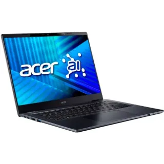 Acer TravelMate P4 Spin (TMP414RN-55-TCO-57LZ), Notebook (dunkelblau, Intel® Core™ Ultra 5 225U, Intel® Graphics, 16 GB DDR5, 512 GB (512 GB SSD), Windows 11 Pro)