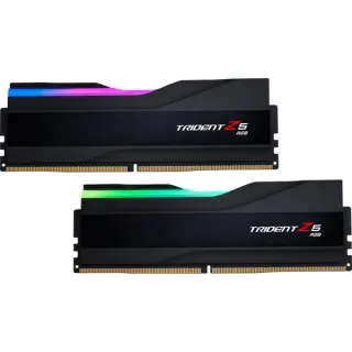 G.Skill DIMM 32 GB DDR5-6000 (2x 16 GB) Dual-Kit, Arbeitsspeicher (schwarz, F5-6000J3040F16GX2-TZ5RK, Trident Z5 RGB, INTEL XMP)