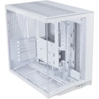 Lian Li O11 Dynamic Mini V2 Flow , Tower-Gehäuse (weiß, Tempered Glass x 2)