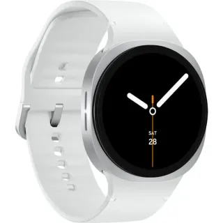 Samsung Galaxy Watch8, Smartwatch (silber, 44 mm, LTE, Sport Band M/L)