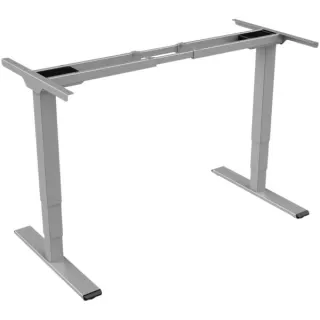 Digitus Elektrisch höhenverstellbares Tischgestell, Dual-Motor, 3-Stufen DA-90435, Untergestell (grau)