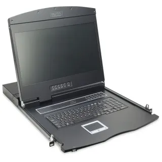 Digitus 19" KVM Konsole 19"TFT 8Port, KVM-Switch