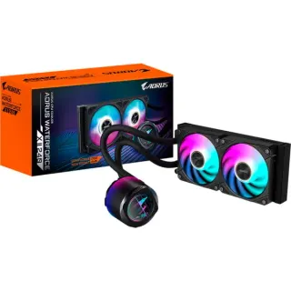 GIGABYTE AORUS WATERFORCE X II 240mm, Wasserkühlung (schwarz)