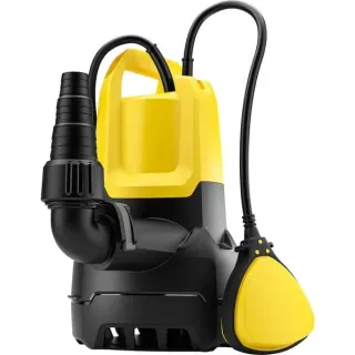 Kärcher Entwässerungspumpe SP 9.500 Dirt, Tauch- / Druckpumpe (gelb/schwarz, 280 Watt, für Schmutzwasser)