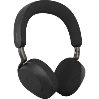Jabra Evolve3 75, Headset (schwarz, MS, USB-A Bluetooth-Adapter, Schnurloses Ladepad)