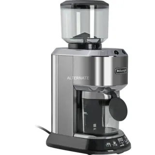 DeLonghi Kaffeemühle Dedica KG 521.M (silber/schwarz, 150 Watt)
