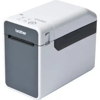 Brother TD-2130N, Etikettendrucker (weiß/grau, Etiketten- und Belegdrucker)