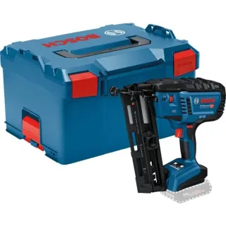 Bosch Professional Akku-Holznagler GNH 18V-64-2 M Professional solo, 18Volt (blau/schwarz, ohne Akku und Ladegerät, in L-BOXX)