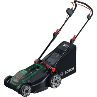Bosch Heimwerken & Garten Akku-Rasenmäher Rotak18V2-43 SOLO, 36 Volt (2x18V) (grün/schwarz, ohne Akku und Ladegerät, POWER FOR ALL ALLIANCE)
