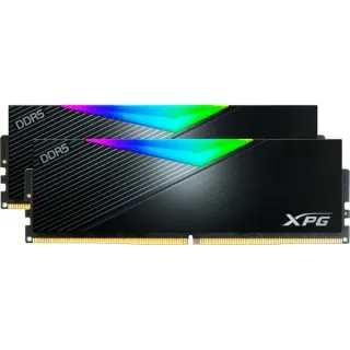 ADATA DIMM 32 GB DDR5-6000 (2x 16 GB) Dual-Kit, Arbeitsspeicher (schwarz, AX5U6000C3016G-DCLARBK, Lancer RGB, INTEL XMP)