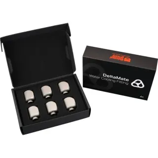 Thermal Grizzly DeltaMate Rotary - 90°, Verbindung (nickel, 6er Pack)