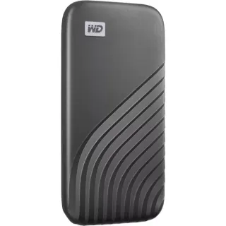 WD My Passport SSD 4 TB, Externe SSD (grau, USB-C 3.2 Gen 2 (10 Gbit/s))