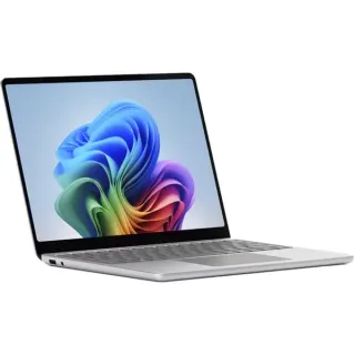 Microsoft Surface Laptop Copilot+PC 13 Zoll for Business, Notebook (platin, Qualcomm Snapdragon X Plus, Qualcomm Adreno GPU, 16 GB LPDDR5X, 512 GB (512 GB SSD), Windows 11 Pro)