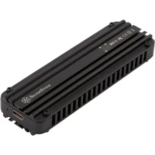 SilverStone SST-MS12, Laufwerksgehäuse (schwarz)