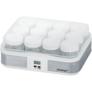 Steba Joghurt-Maker JM 2, Joghurtbereiter (edelstahl/weiß)