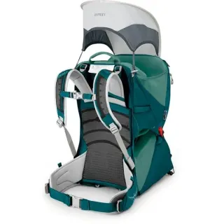 Osprey Poco SLT , Rucksack (dunkelgrün, Kindertrage)