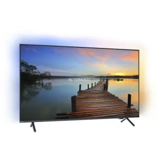 Philips 55MLED910/12, QLED-Fernseher (139 cm (55 Zoll), schwarz, UltraHD/4K, MiniLED, Ambilight, Free-Sync Premium, 144Hz Panel)