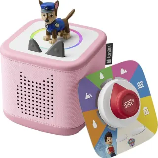 tonies Toniebox 2 Rosa Play Set Paw Patrol Chase, Lautsprecher
