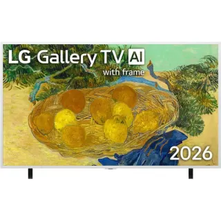 LG 65LX7B6LA.AEEQ (Gallery TV), QNED-Fernseher (165 cm (65 Zoll), silber/schwarz, UltraHD/4K, Gallery+, PVR, TimeShift)