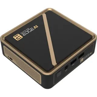 SAPPHIRE EDGE AI 340, Barebone (schwarz/gold, ohne Betriebssystem)