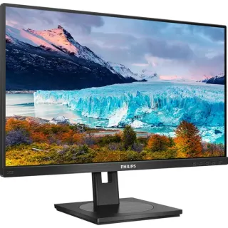 Philips 272S1M/00, LED-Monitor (68.6 cm (27 Zoll), schwarz, FullHD, IPS, HDMI, DP, DVI-D, VGA, USB-Hub)