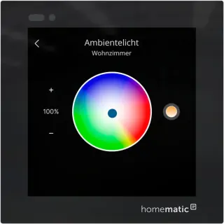 Homematic IP Glasdisplay - plus (HmIP-WGD-PL), Bedienteil (schwarz)
