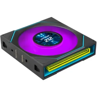 Lian Li UNI FAN SL-INF LCD FLEX 120 Wireless, Gehäuselüfter (schwarz, Reverse, 120 mm)