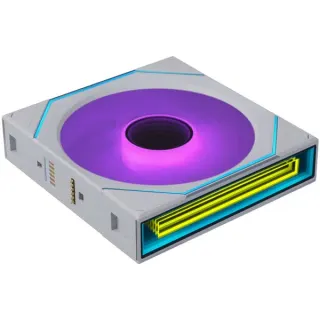 Lian Li UNI FAN SL-INF FLEX 120 Wireless, Gehäuselüfter (weiß, 120 mm)