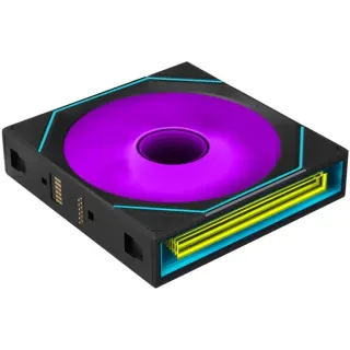 Lian Li UNI FAN SL-INF FLEX 120 Wireless, Gehäuselüfter (schwarz, 120 mm)
