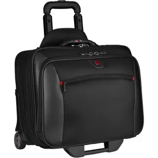 Wenger Potomac Wheeled, Trolley (schwarz, 15,6" bis 17,3", 2-teiliges Business Set)