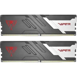 Patriot DIMM 48 GB DDR5-6400 (2x 24 GB) Dual-Kit, Arbeitsspeicher (schwarz, PVVR548G640C32K, Viper Venom RGB, INTEL XMP)