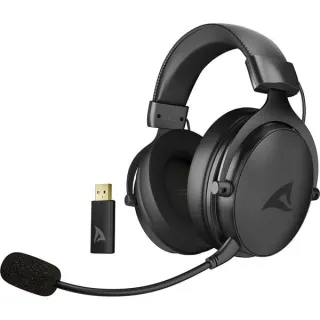 Sharkoon Skiller SGH40W, Gaming-Headset (schwarz, USB-A-Dongle, 3,5 mm Klinke)