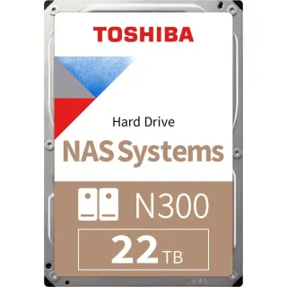 Toshiba N300 22 TB, Festplatte (SATA 6 Gb/s, 3,5", Bulk)