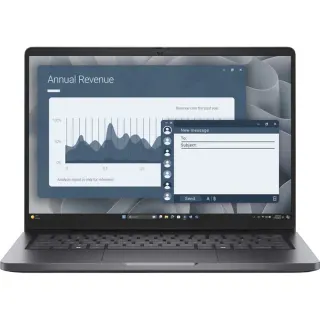 Dell Pro 14 (W6M3Y), Notebook (schwarz, AMD Ryzen 5 PRO 230, AMD Radeon 760M, 16 GB DDR5, 512 GB (512 GB SSD), Windows 11 Pro)