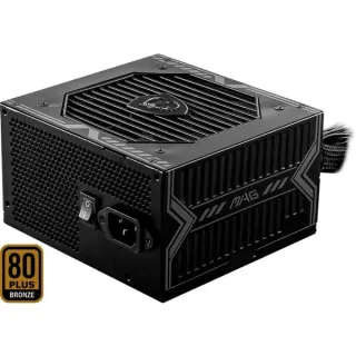MSI MAG A650BN 650W, PC-Netzteil (schwarz, 2x PCIe, Kabel-Management, 650 Watt)