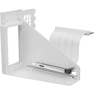 ARCTIC Accelero Vertical GPU Halterung, Verlängerungskabel (weiß, White, 16 cm)