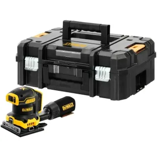 DEWALT Akku-Vibrationsschleifer DCW200NT, 18Volt, Schwingschleifer (gelb/schwarz, ohne Akku und Ladegerät, in TSTAK Box II)
