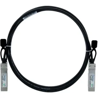 BlueOptics BlueLAN Direct Attach Kabel kompatibel zu HPE Aruba J9281D SC353501J1M30 (schwarz, 1 Meter)