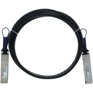 BlueOptics BlueLAN Direct Attach Kabel kompatibel zu NVIDIA MCP1600-C003 QSFP28 (schwarz, 3 Meter)