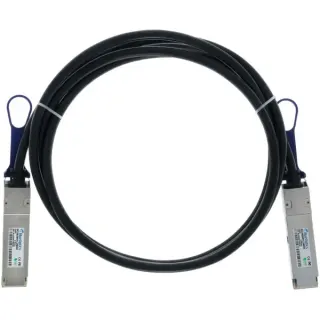 BlueOptics BlueLAN Direct Attach Kabel kompatibel zu D-Link DEM-CB100Q28 QSFP28 (schwarz, 1 Meter)