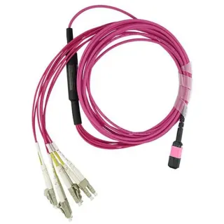 BlueOptics NVIDIA MCA7J60-C005 kompatibles MPO-4xLC Multimode OM4 Patchkabel 5 Meter (5 Meter)